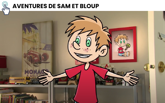 Les aventures de Sam et Bloup